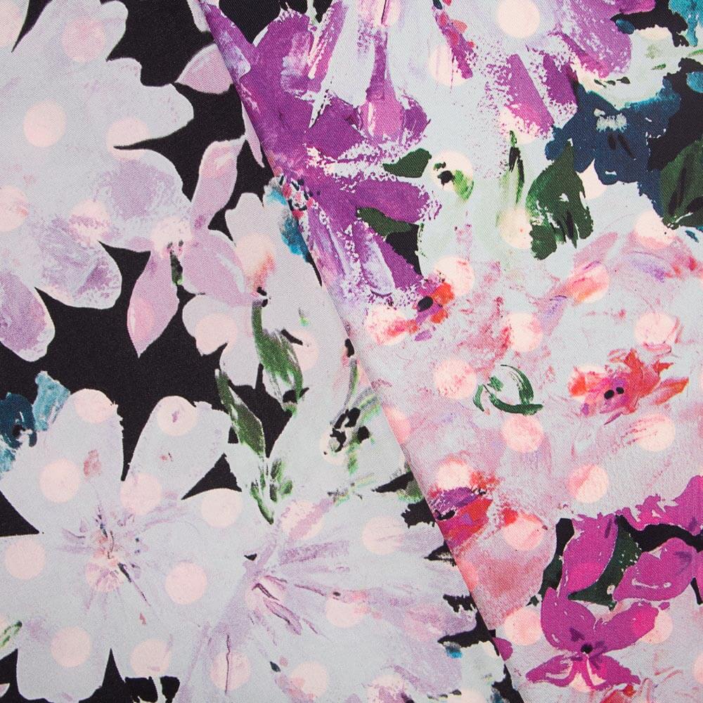 Cetim Sedoso Folk Lavanda - Ribes y Casals