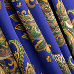 Cerceta Caxemira Cetim Spandex - Ribes y Casals