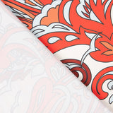 Cetim Spandex Caxemira Coral - Ribes y Casals