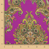 Cetim Spandex Cashmere Fúcsia - Ribes y Casals