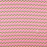 Cetim Spandex Geo Mini Fucsia - Ribes y Casals