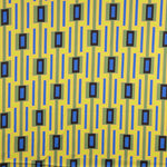 Cetim Spandex Geométrico Limão - Ribes y Casals