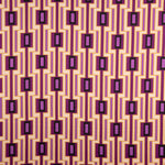 Cetim Spandex Geometric Magenta - Ribes y Casals