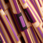 Cetim Spandex Geometric Magenta - Ribes y Casals