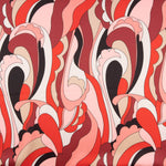 Cetim Spandex Ondas Coral - Ribes y Casals