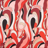 Cetim Spandex Ondas Coral - Ribes y Casals