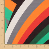 Cetim Spandex Listras Laranja - Ribes y Casals