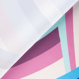 Cetim Spandex Listras Azul - Ribes y Casals