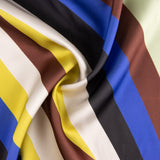 Cetim Spandex Listras Limão - Ribes y Casals