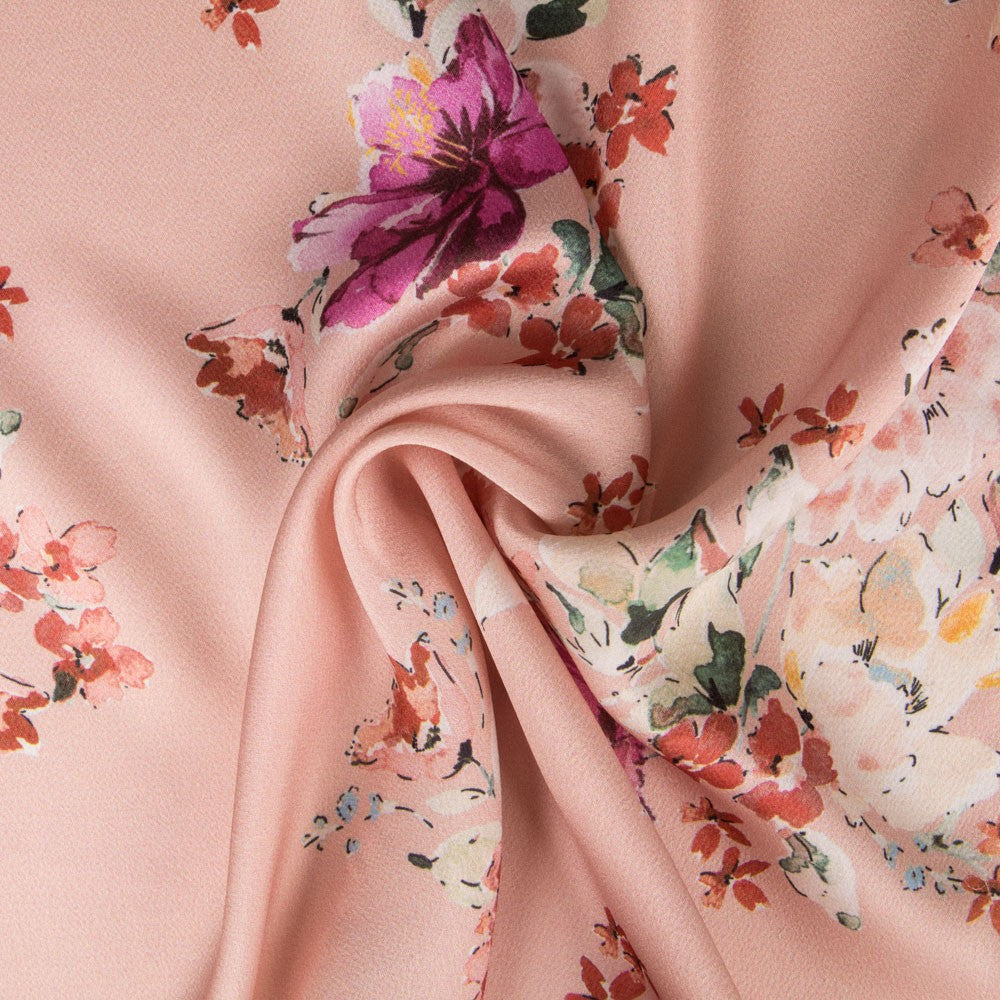 Cetim Poliéster Kimono Cru - Ribes y Casals