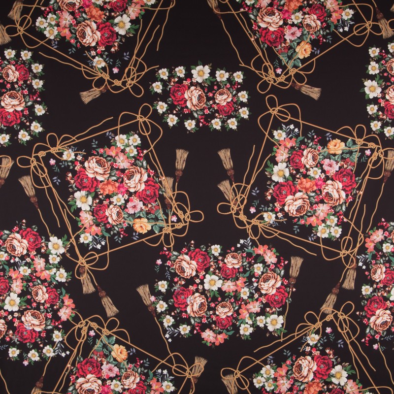Saten Tropical Negro - Ribes y Casals