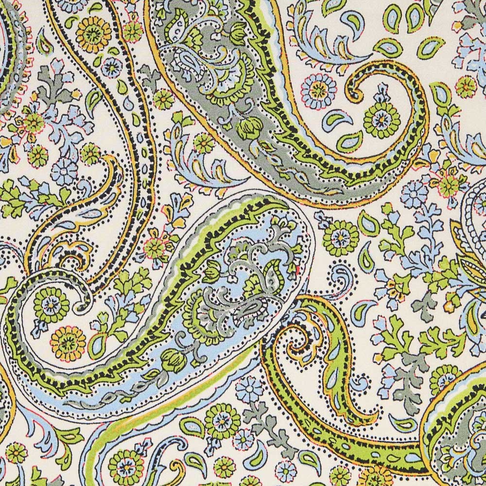 Cetim Cashmere Verde - Ribes y Casals