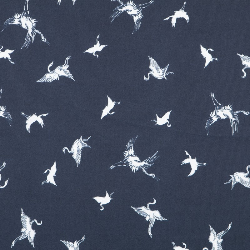 Satin Cegonhas Fundo Azul - Ribes y Casals