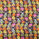 Cetim Estampado Botões - Ribes y Casals