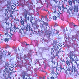 Cetim Estampado Flores Pintas Vermelhas - Ribes y Casals