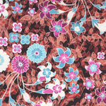 Cetim Florido Malasia Rosado - Ribes y Casals