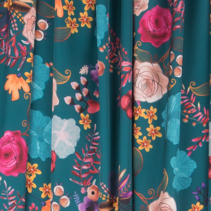 Saten Tropical Negro - Ribes y Casals