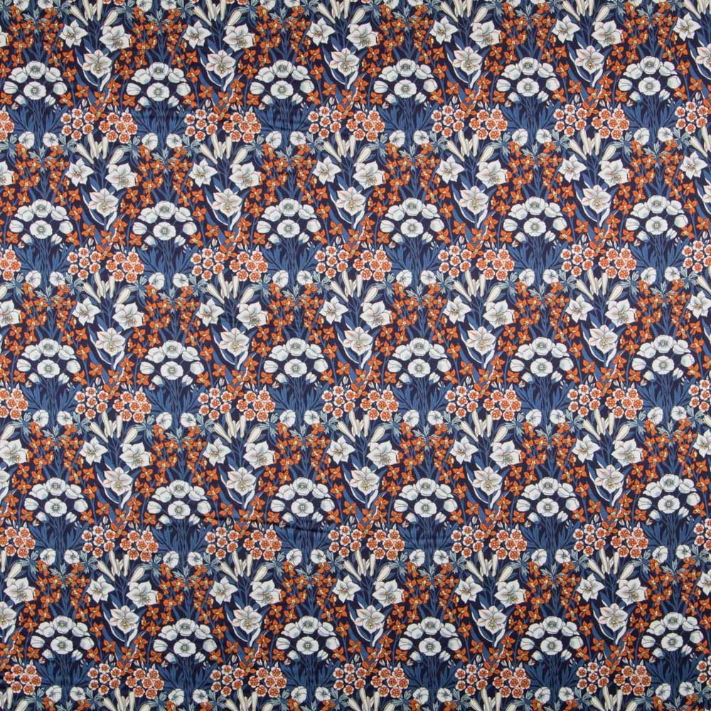Cetim Liberty London Buqut Azul - Ribes y Casals