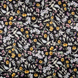 Cetim Liberty London Forest Preto - Ribes y Casals
