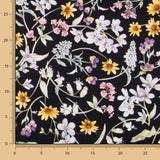 Cetim Liberty London Forest Preto - Ribes y Casals