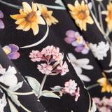 Cetim Liberty London Forest Preto - Ribes y Casals