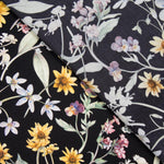 Cetim Liberty London Forest Preto - Ribes y Casals