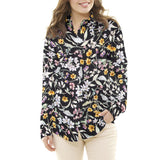Cetim Liberty London Forest Preto - Ribes y Casals
