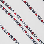 Cetim Love Branco - Ribes y Casals