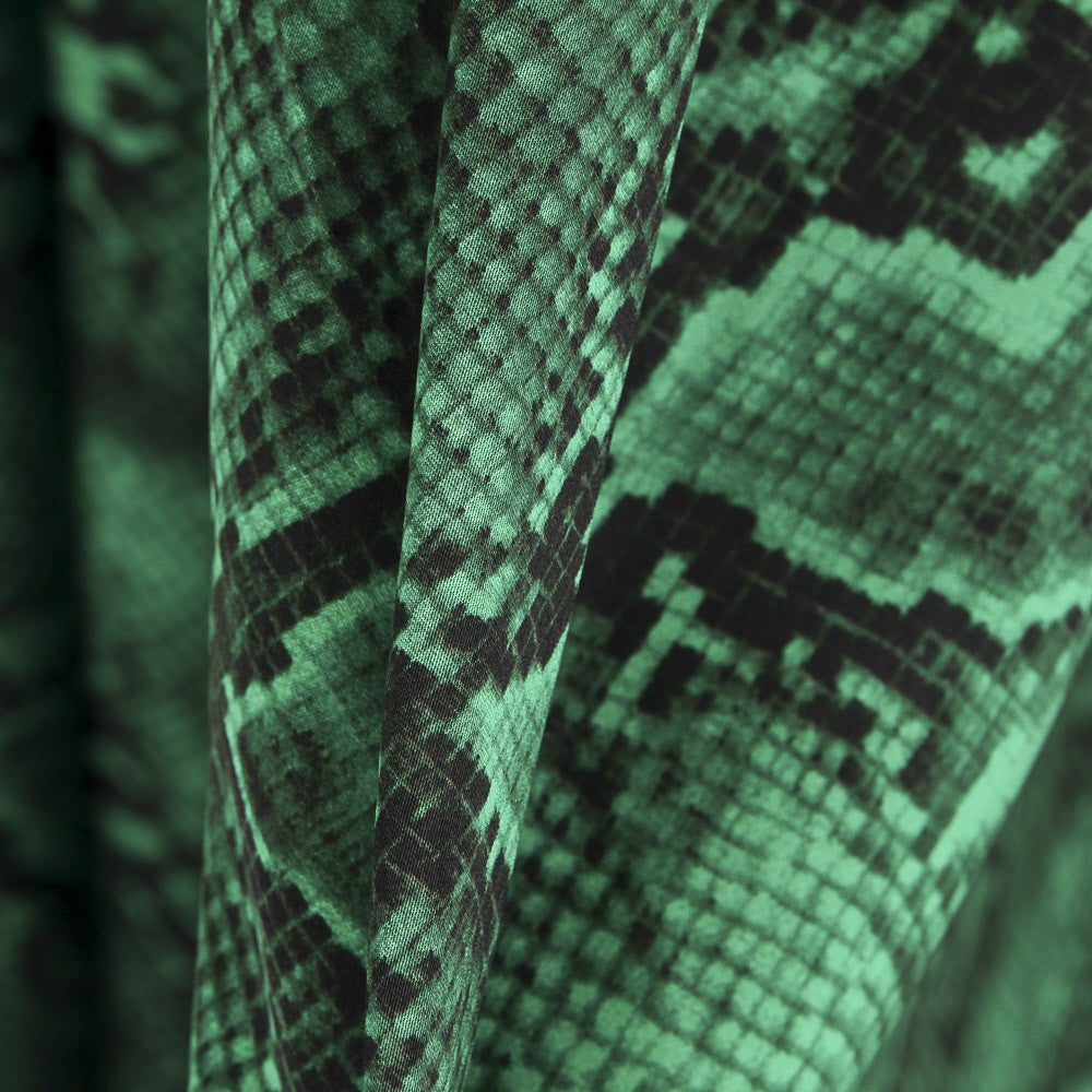 Cetim Mate Snake Verde - Ribes y Casals
