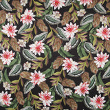 Cetim Lírio d&#39;água Preto - Ribes y Casals