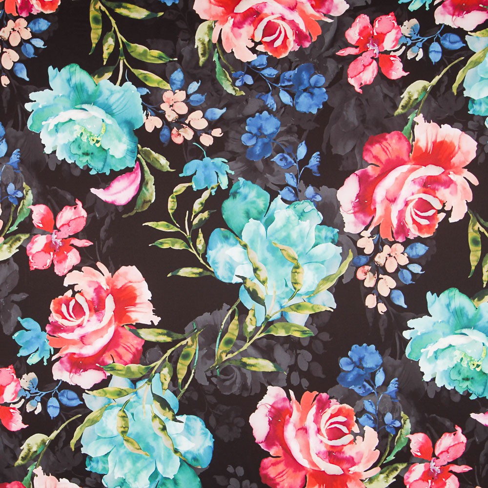 Cetim Moda Buquê Preto - Ribes y Casals