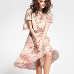 Cetim Poliéster Kimono Cru - Ribes y Casals