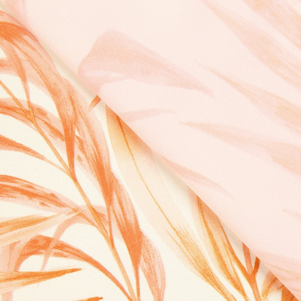 Cetim Poliéster Selva Laranja - Ribes y Casals