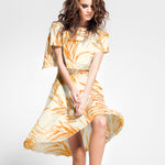 Cetim Poliéster Selva Laranja - Ribes y Casals