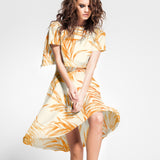 Cetim Poliéster Selva Laranja - Ribes y Casals