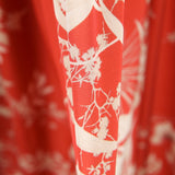 Cetim Poliéster Selva Vermelho - Ribes y Casals