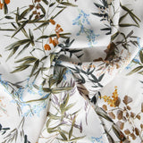 Cetim Poliéster Tropical Branco - Ribes y Casals