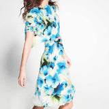 Cetim Primavera Azul - Ribes y Casals