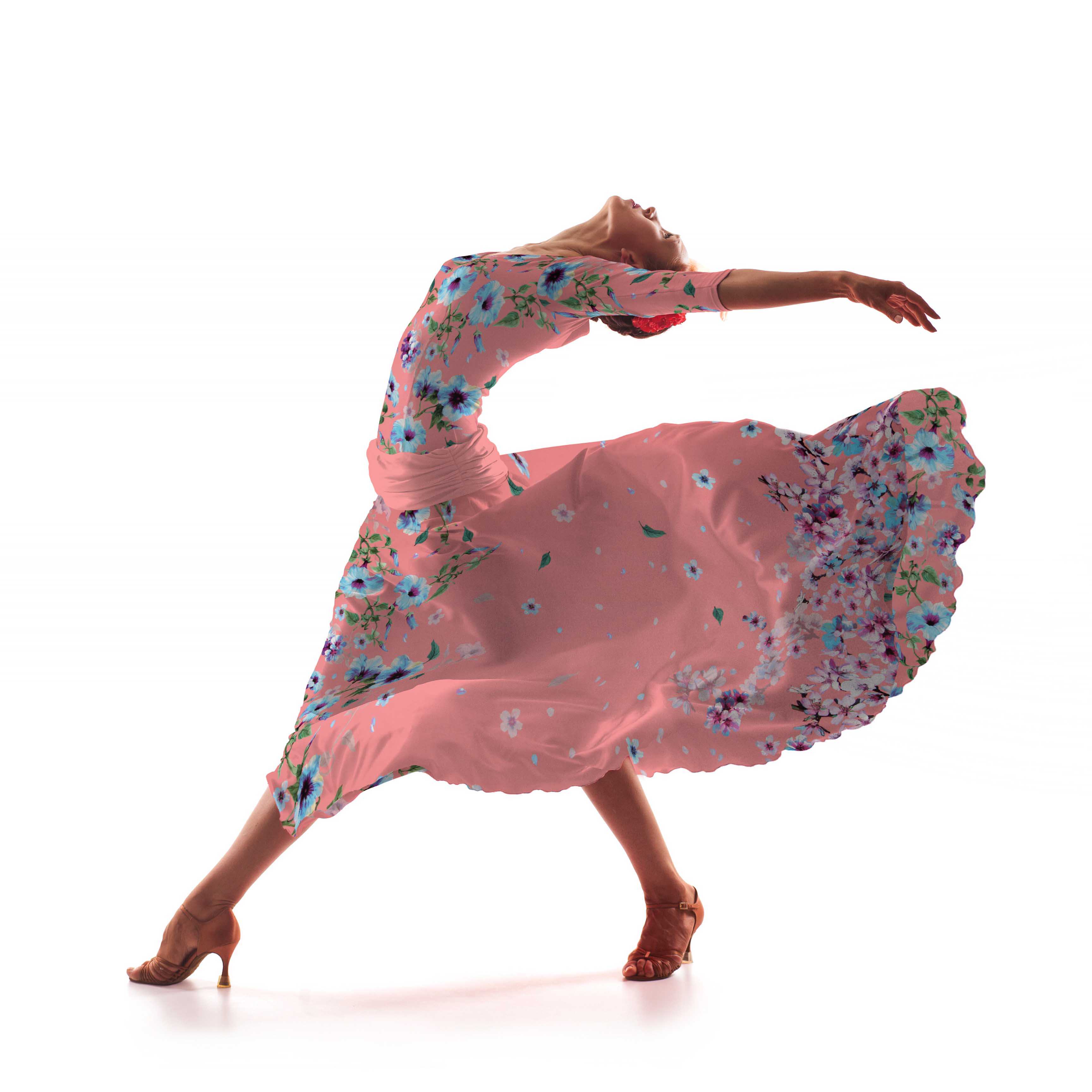 Cetim Shangai Coral - Ribes y Casals