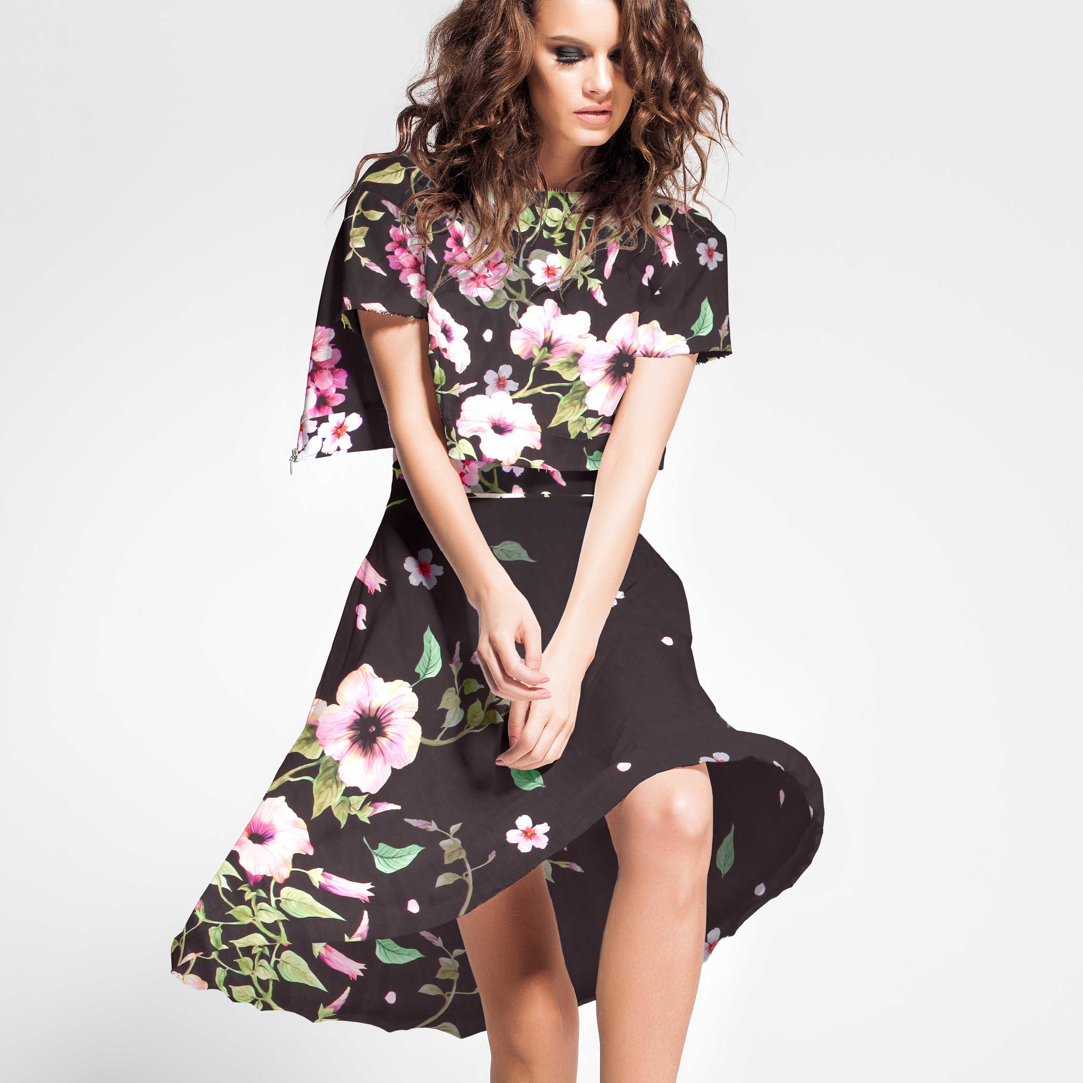 Cetim Shangai Preto - Ribes y Casals