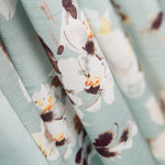 Cetim Verde Água Flor - Ribes y Casals