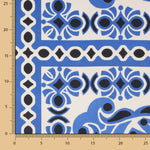 Painel de Cetim Cerâmica Azul - Ribes y Casals