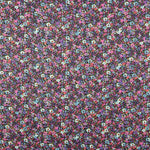 Cetim Poliéster Estampado Multiflores Vermelho - Ribes y Casals