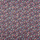 Cetim Poliéster Estampado Multiflores Vermelho - Ribes y Casals