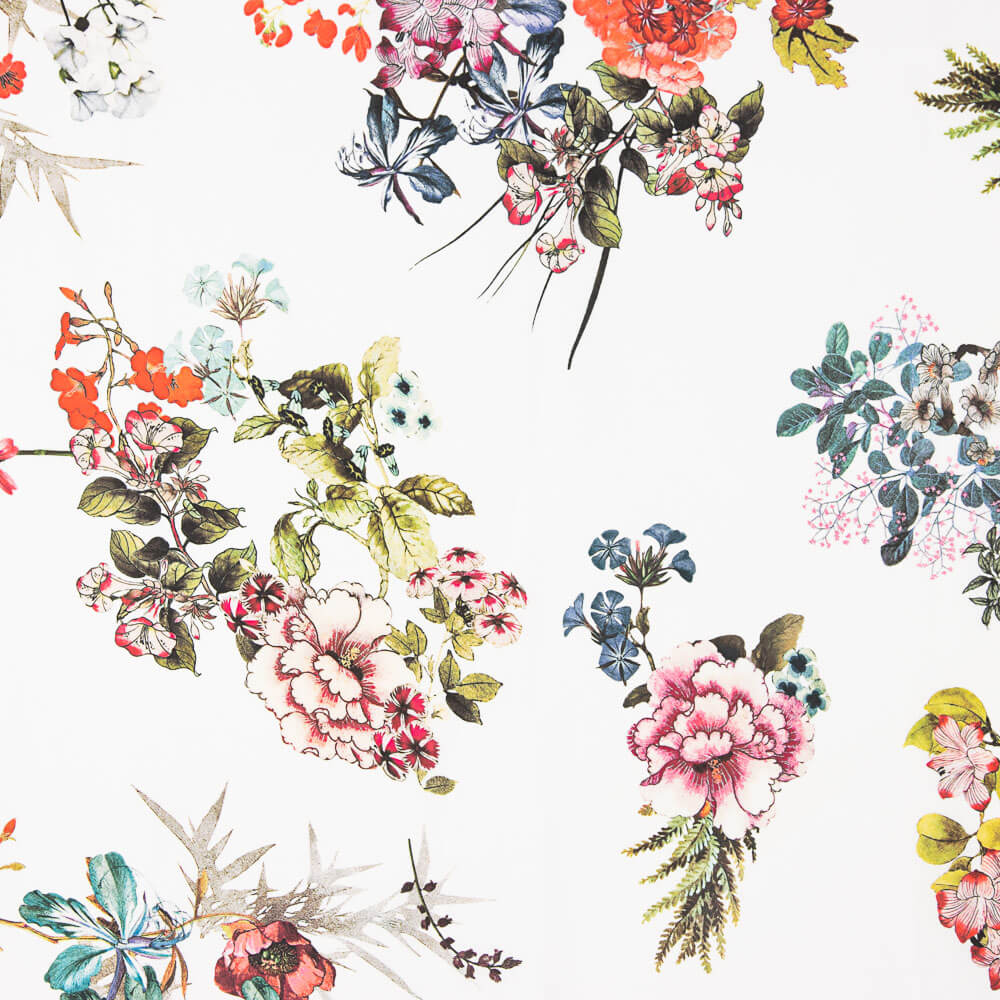 Cetim Estampado Cretone Cru - Ribes y Casals