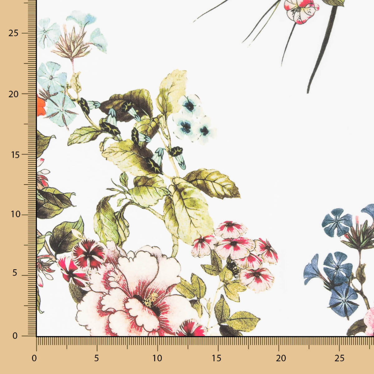 Cetim Estampado Cretone Cru - Ribes y Casals