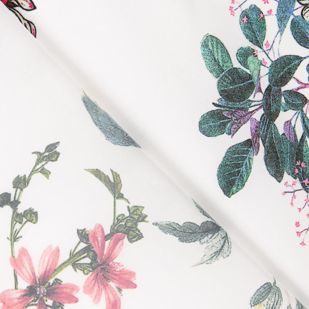 Cetim Estampado Cretone Cru - Ribes y Casals