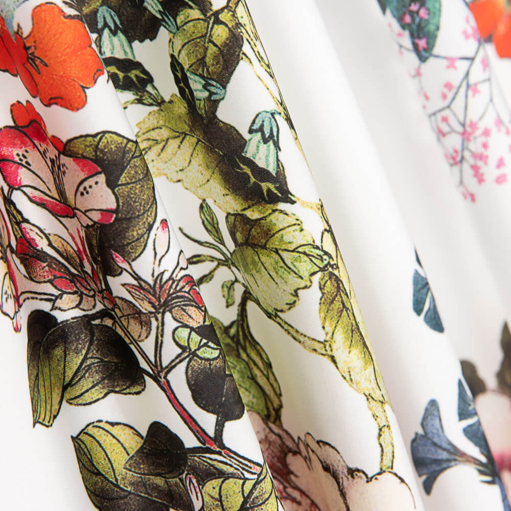 Cetim Estampado Cretone Cru - Ribes y Casals