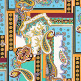 Popeline Viscose Batik Vermelho - Ribes y Casals