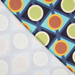 Cetim Spandex Geo Canard - Ribes y Casals